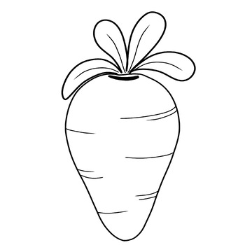 Fruits and vegetables clip art, Line art,black and white, transparent ...