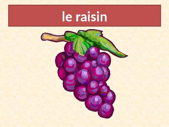 Fruits Et Legumes Fruits And Vegetables In French Powerpoint By Jer5 Llc