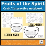 Fruits of the Spirit Holy Spirit Craft Confirmation/ Pentecost