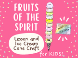 Fruits of the Spirit Lesson and Craft, Bible Lesson, Sunda