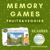 Fruits & veggies memory game