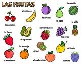Fruits_Frutas-Games_Juegos, Pack of TWO and a POSTER
