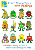 Fruity Feelings (Flash Cards and Clip Art)