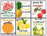 Fruity Valentine's Cards