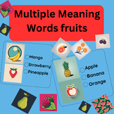 FruityTwist:Multiple Meaning Words fruits