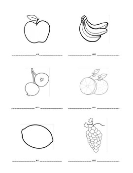 Frutas y Colores - Fruits and Colors in Spanish Worksheet by Christian ...