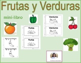 Frutas y verduras emergent reader mini-book (ESPAÑOL)