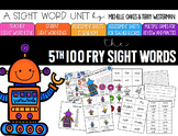 Sight Word Pack: Fry 5th 100 Words