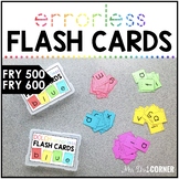 Fry 600 Errorless Flash Cards | Spelling Task Box for Fry 