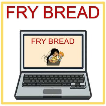 Preview of Fry Bread Reading Comprehension Activities DIGITAL