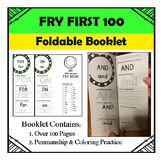 Sight Word Fluency Practice Fry Words 1-100 Booklet