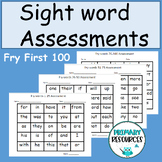 Sight Word Assessments-Fry First 100