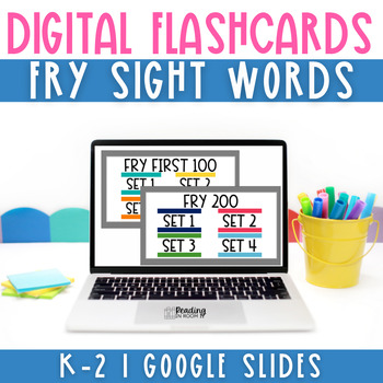 Preview of Fry First 300 Sight Words: Digital Flashcards