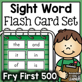 Sight Word Flashcard Bundle - Fry First 500