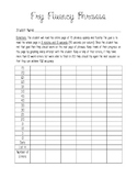 Fry Fluency Phrases Tracking and Graphing