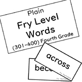 Fry Fourth Grade Flashcards