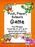 Fry Phrases - Rock, Paper, Scissors Game
