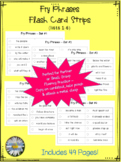 Fry Phrases (list 1-6) Flashcard Strips