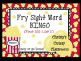 Fry Sight Word Bingo--1st 100 Words (List 2)