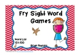 Fry Sight Word Board Games - No Prep 200 Word List