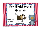Fry Sight Word Board Games - No Prep 400 Word List