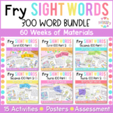 Fry 300 Sight Word List Practice Activities, Books, Worksh