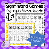 Fry Sight Word Bundle | Sight Word Games | Words 1-1000