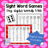Fry Sight Word | Sight Word Games | Words 1-500
