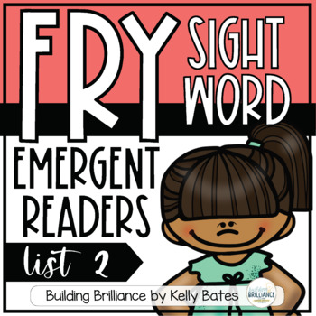 Preview of Fry Sight Word Emergent Readers List Two