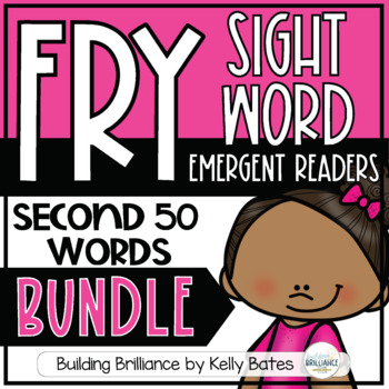 Preview of Fry Sight Word Emergent Readers {THE SECOND 50 WORDS MEGA BUNDLE}
