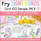 Fry Sight Word - Free First 100 Sight Word Reading Activit