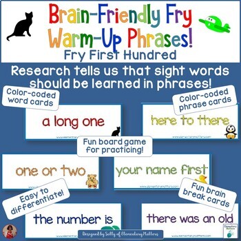 Preview of Fry Sight Word Phrases   The First Hundred High-Frequency Word List