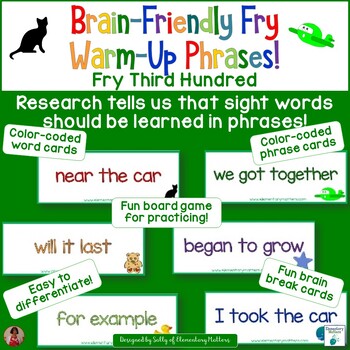 Preview of Fry Sight Word Phrases   The Third Hundred High-Frequency Word List