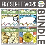 Sight Word Activity and Fry Spinners BUNDLE