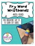 Sight Words Wristbands 401-500