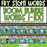 Fry Sight Words 1-100 | Daily Sight Word Practice | BOOM C