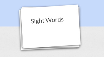 Preview of Fry Sight Words 1-450 Flashcards
