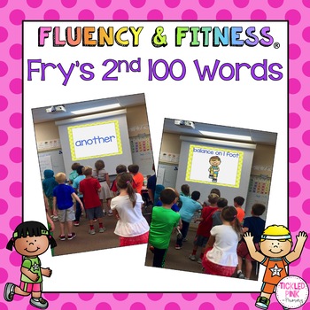 Preview of Sight Word Fluency & Fitness® Brain Breaks: Fry Words 2nd 100