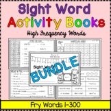 Fry Sight Words Activity Books - First 300 Words