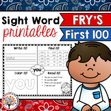 Fry Sight Words : First 100 Printables