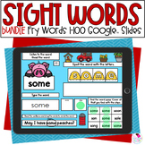 Sight Word Practice - Fry Words 1-100 - Google Slides™ - Bundle