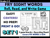 Fry Sight Words Game Set 1