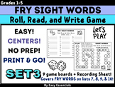 Fry Sight Words Game Set 3