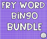 Fry Word Bingo GROWING BUNDLE