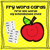 Fry Word Flash Cards-First 300