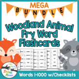 Fry Word Flashcards & Checklists MEGA BUNDLE - Words #1-10