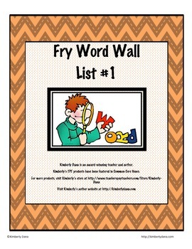 Preview of Fry (Two-for-One) Flashcards and Word Wall Cards - First Hundred