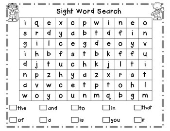 fry word search set 1 words 1 100 distance learning tpt