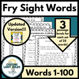 Fry Words 1-100 *NEW Differentiated Passages & Comprehensi
