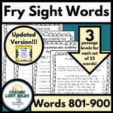 Fry Words 801-900 *NEW Differentiated Passages & Comprehen